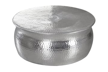 Osagie Sofabord 75 cm Rundt - Silver - Møbler - Bord - Sofabord & salongbord