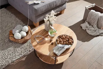 Oshry Sofabord 60 cm - Brun - Møbler - Bord - Sofabord & salongbord