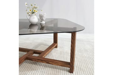 Ostwerwal Sofabord 80 cm Rundt - Natur - Møbler - Bord - Sofabord & salongbord