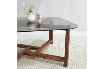 Ostwerwal Sofabord 80 cm Rundt - Natur - Møbler - Bord - Sofabord & salongbord