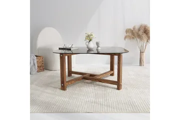 Ostwerwal Sofabord 80 cm Rundt - Natur - Møbler - Bord - Sofabord & salongbord