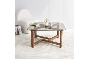 Ostwerwal Sofabord 80 cm Rundt - Natur - Møbler - Bord - Sofabord & salongbord