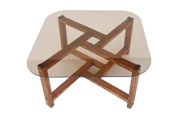 Ostwerwal Sofabord 80 cm Rundt - Natur - Møbler - Bord - Sofabord & salongbord