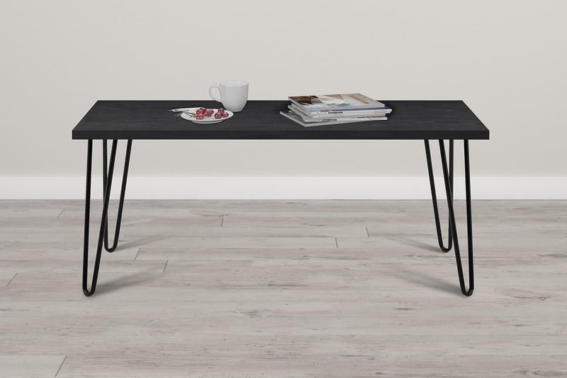 Owen Sofabord 107 cm Espresso/Svart - Dorel Home - Møbler - Bord - Sofabord & salongbord
