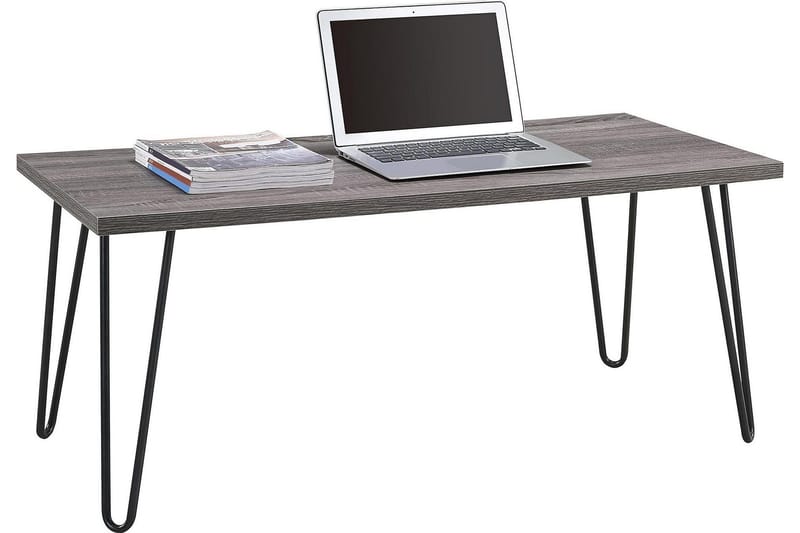 Owen Sofabord 107 cm Grå/Svart - Dorel Home - Møbler - Bord - Sofabord & salongbord