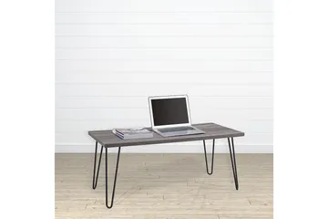 Owen Sofabord 107 cm Grå/Svart - Dorel Home - Møbler - Bord - Sofabord & salongbord