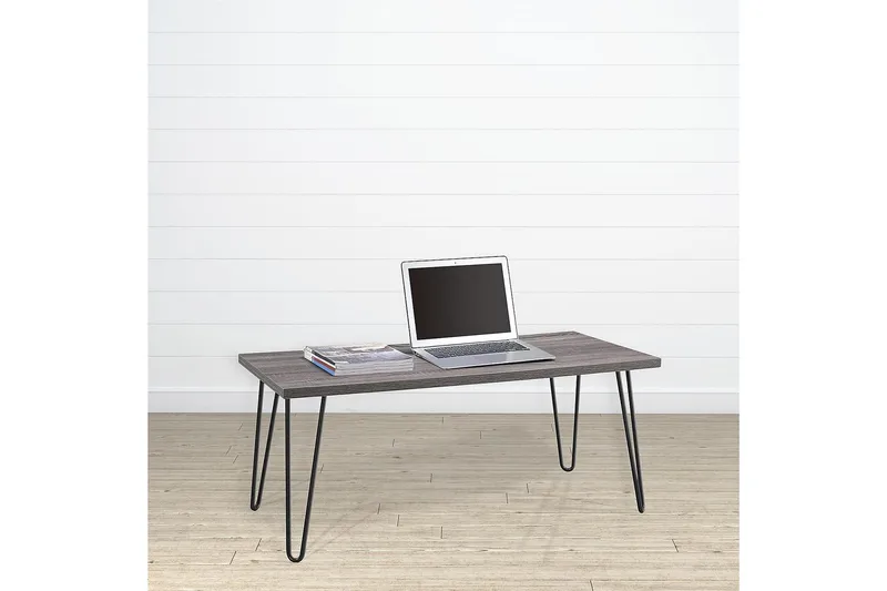 Owen Sofabord 107 cm Grå/Svart - Dorel Home - Møbler - Bord - Sofabord & salongbord