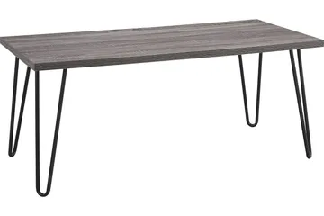 Owen Sofabord 107 cm Grå/Svart - Dorel Home - Møbler - Bord - Sofabord & salongbord