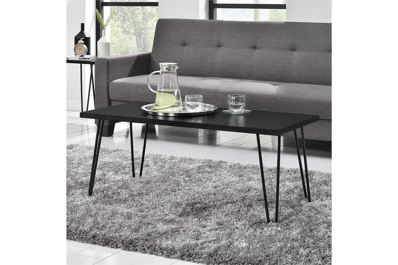 Owen Sofabord 107 cm Svart - Dorel Home - Møbler - Bord - Sofabord & salongbord