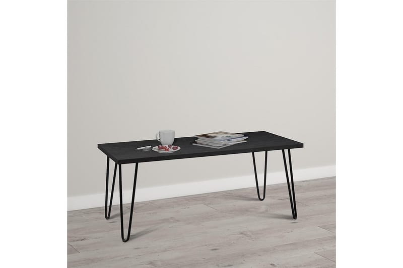 Owen Sofabord 107 cm Svart - Dorel Home - Møbler - Bord - Sofabord & salongbord