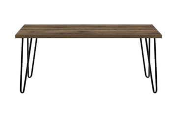 Owen Sofabord 107 cm Valnøttsbrun/Svart - Dorel Home - Møbler - Bord - Sofabord & salongbord