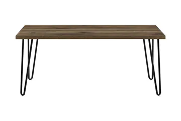 Owen Sofabord 107 cm Valnøttsbrun/Svart - Dorel Home - Møbler - Bord - Sofabord & salongbord