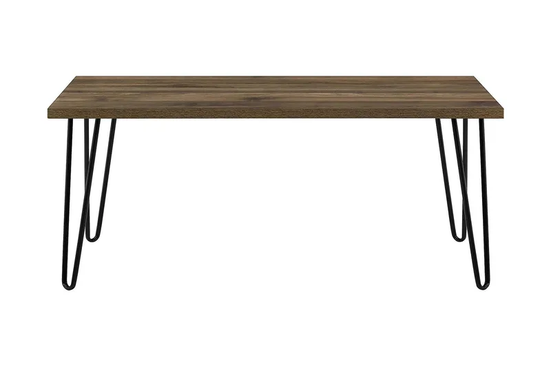 Owen Sofabord 107 cm Valnøttsbrun/Svart, Dorel Home