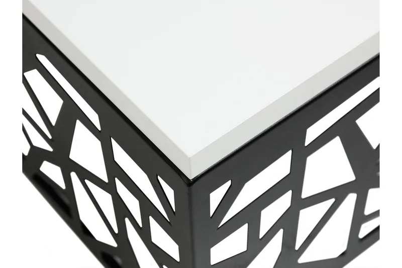 Palis Sofabord 60 cm - Svart/Hvit - Møbler - Bord - Sofabord & salongbord