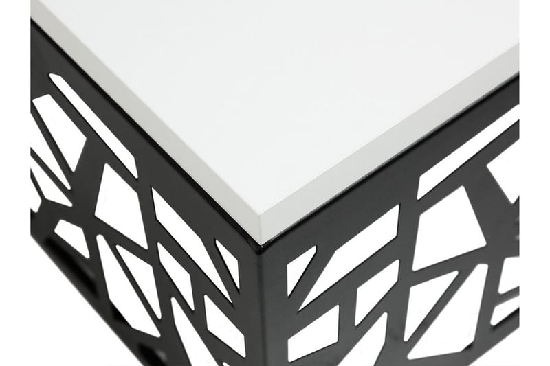 Palis Sofabord 60 cm - Svart/Hvit - Møbler - Bord - Sofabord & salongbord