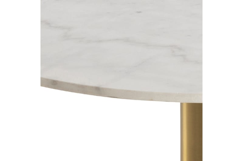 Palisades Sofabord 80 cm Rund - Hvid - Møbler - Bord - Sofabord & salongbord