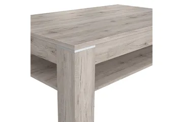 Perkhill Sofabord 120 cm med Oppbevaringshylle - Brun/Natur - Møbler - Bord - Sofabord & salongbord - Sofabord med oppbevaring