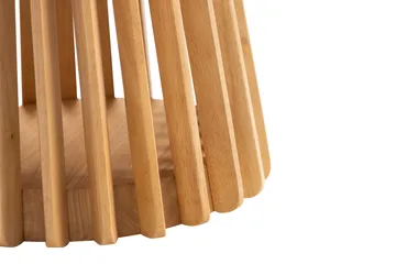 Peyra Sofabord 60 cm Rundt Eik - Natur - Møbler - Bord - Sofabord & salongbord