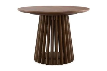 Peyra Sofabord 60 cm Rundt - Valnøtt - Møbler - Bord - Sofabord & salongbord