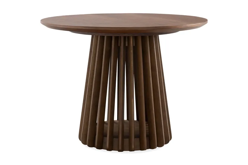 Peyra Sofabord 60 cm Rundt - Valnøtt - Møbler - Bord - Sofabord & salongbord