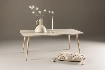 Plaza Sofabord 120x70 cm - Whitewash - Møbler - Bord - Sofabord & salongbord