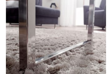 Plessey Sofabord 120 cm - Massivt Tre/Krom - Møbler - Bord - Sofabord & salongbord