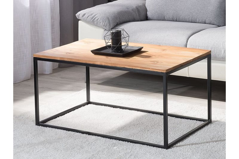 Provo Ii Sofabord 100 cm - Tre / Natur - Møbler - Bord - Sofabord & salongbord