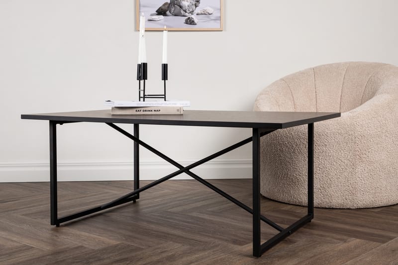 Pryor Sofabord 110x70x45 cm - Sort - Møbler - Bord - Sofabord & salongbord