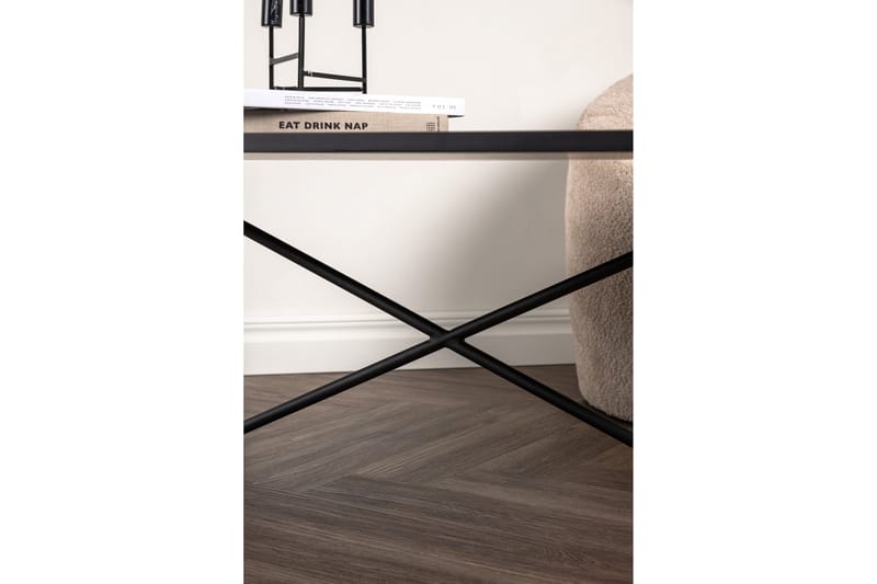 Pryor Sofabord 110x70x45 cm - Sort - Møbler - Bord - Sofabord & salongbord