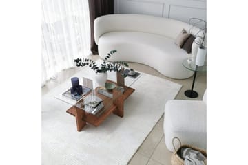 Puijas Sofabord 105x40x105 cm - Brun - Møbler - Bord - Sofabord & salongbord