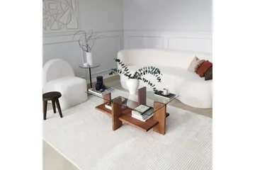 Puijas Sofabord 105x40x105 cm - Brun - Møbler - Bord - Sofabord & salongbord