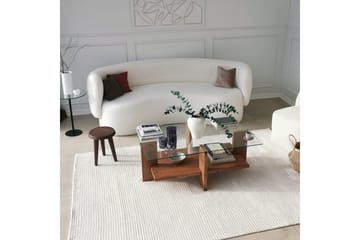 Puijas Sofabord 105x40x105 cm - Brun - Møbler - Bord - Sofabord & salongbord