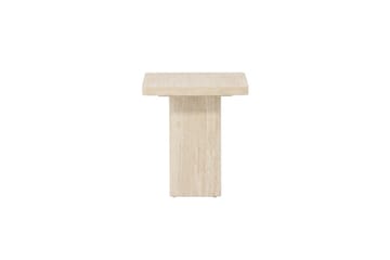 Sofabord Qvart - Beige, 50x50x56 - Møbler - Bord - Sofabord & salongbord