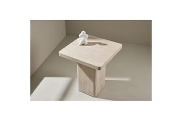 Sofabord Qvart - Beige, 50x50x56 - Møbler - Bord - Sofabord & salongbord