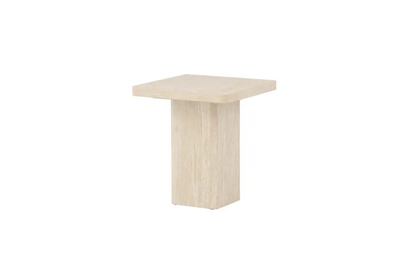 Sofabord Qvart, Beige, 50x50x56