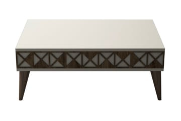 Sofabord Raffaldt 90 cm med Oppbevaringshylle
