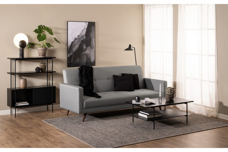 Sofabord Ricketts 115x60 cm - Sort - Sofabord & salongbord