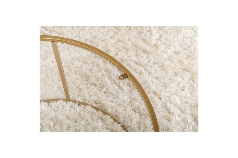 Sofabord Rikiya Gulltransparent - Gulltransparent - Møbler - Bord - Sofabord & salongbord