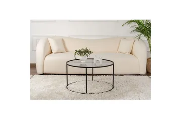 Sofabord Rikiya Svart Grå - Svart Grå - Møbler - Bord - Sofabord & salongbord