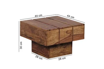 Rinaldi Sofabord 44 cm - Massivt Tre - Møbler - Bord - Sofabord & salongbord