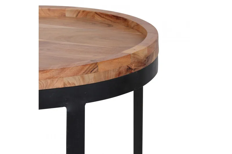 Risien Settbord 2-pk - Brun - Møbler - Bord - Sofabord & salongbord