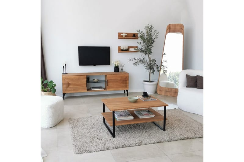 Riversdale Sofabord 85x60x85 cm - Eik - Møbler - Bord - Sofabord & salongbord