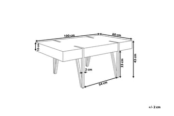 Roundtop Sofabord - Grå - Møbler - Bord - Sofabord & salongbord