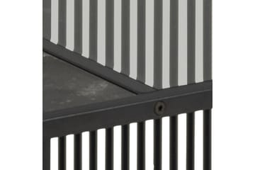 Saklani Sofabord 80x80 cm - Sort - Møbler - Bord - Sofabord & salongbord