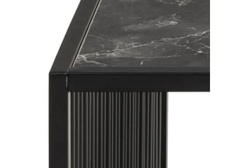 Saklani Sofabord 80x80 cm - Sort - Møbler - Bord - Sofabord & salongbord