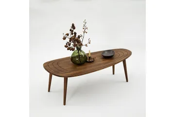 Saldus Sofabord 115 cm - Valnøtt - Møbler - Bord - Sofabord & salongbord