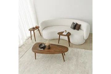 Saldus Sofabord 115 cm - Valnøtt - Møbler - Bord - Sofabord & salongbord