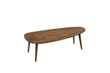 Saldus Sofabord 115 cm - Valnøtt - Møbler - Bord - Sofabord & salongbord