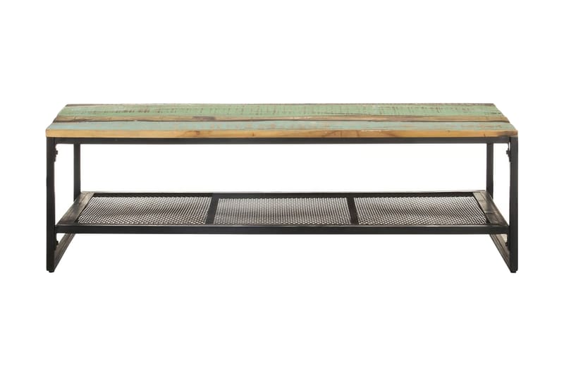 Salongbord 110x60x35 cm gjenvunnet heltre - Brun - Sofabord & salongbord