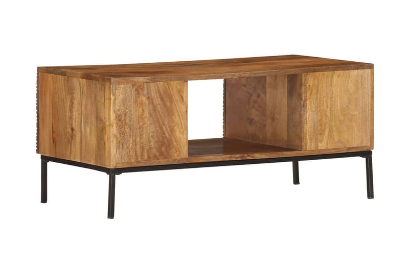Salongbord 90x45x40 cm heltre mango -   - Sofabord & salongbord